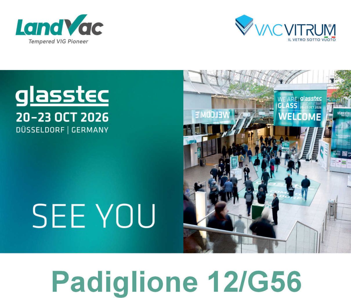 Fiera Glasstec 2023 ottobre 2026